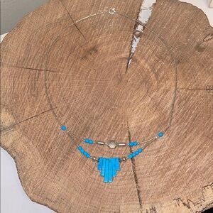 Turquoise Beaded Necklace